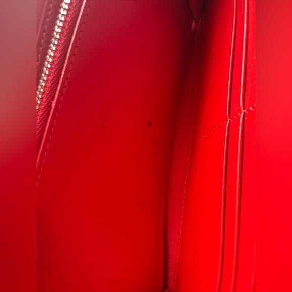 Rare color Christian Louboutin Spike studds Round zipper long wallet
Pre loved - Picture 14 of 15